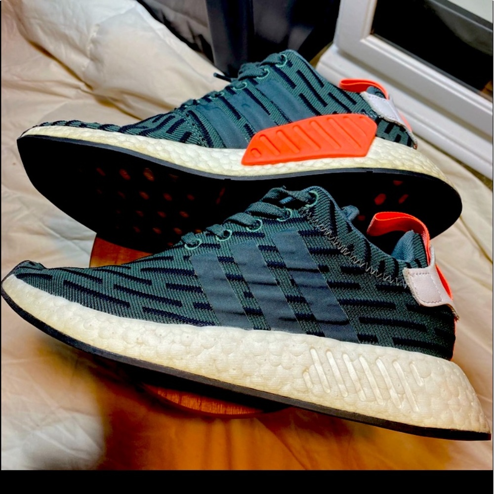 ♥️ ADIDAS NMD R1 PRIME KNIT RUBBER SHOES IN GOOD CONDITION ♥️
